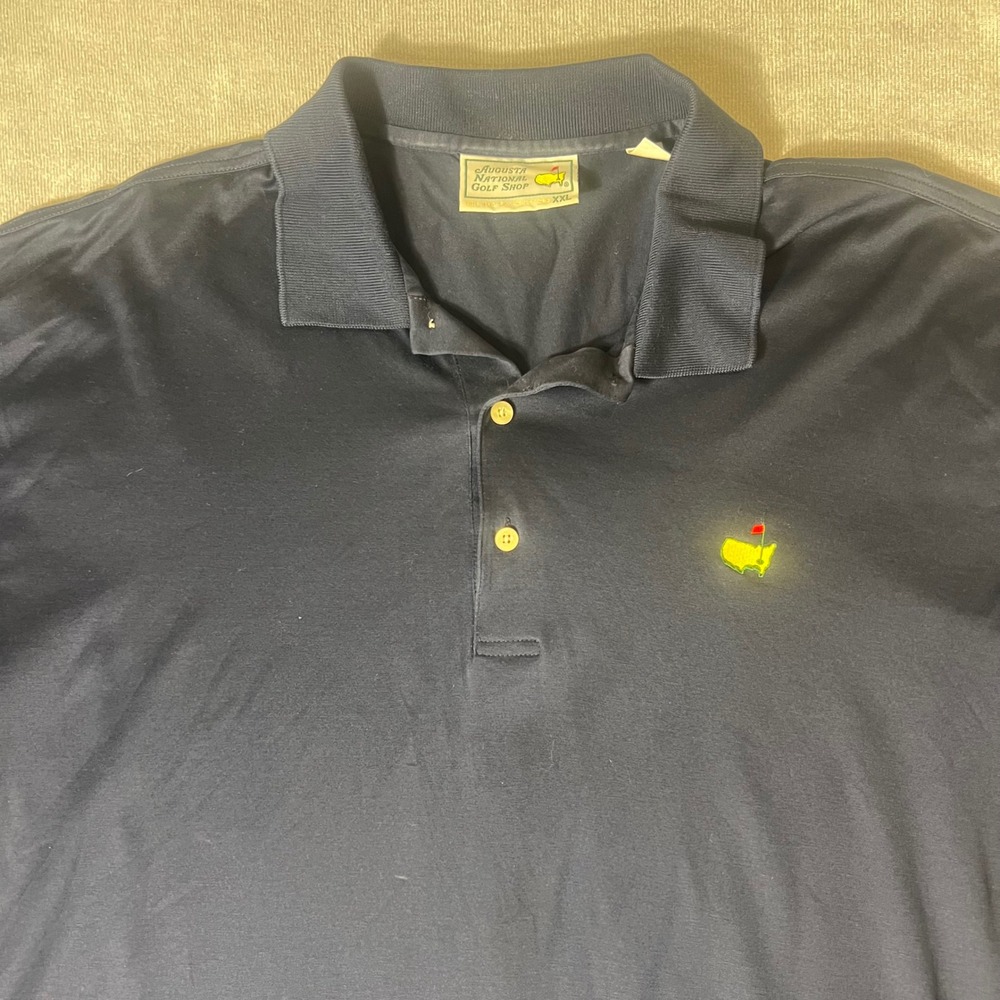 Augusta National Golf Shop Men's XXL 60's two ply Polo shirt Vintage Masters - Picture 2 of 9